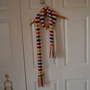 Rainbow Knit Scarf